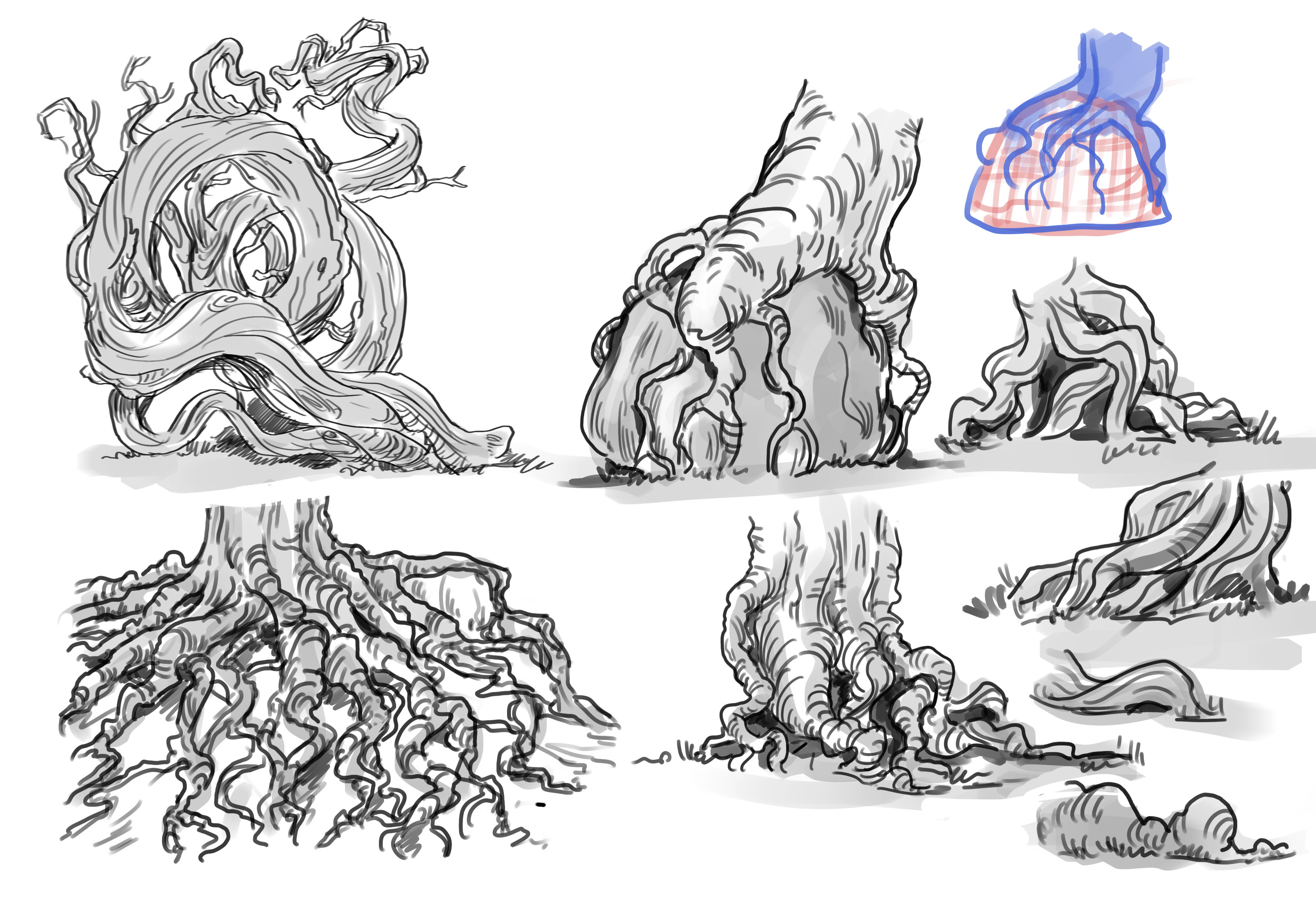Root studies (with Etherington brothers ref) to get warmed up