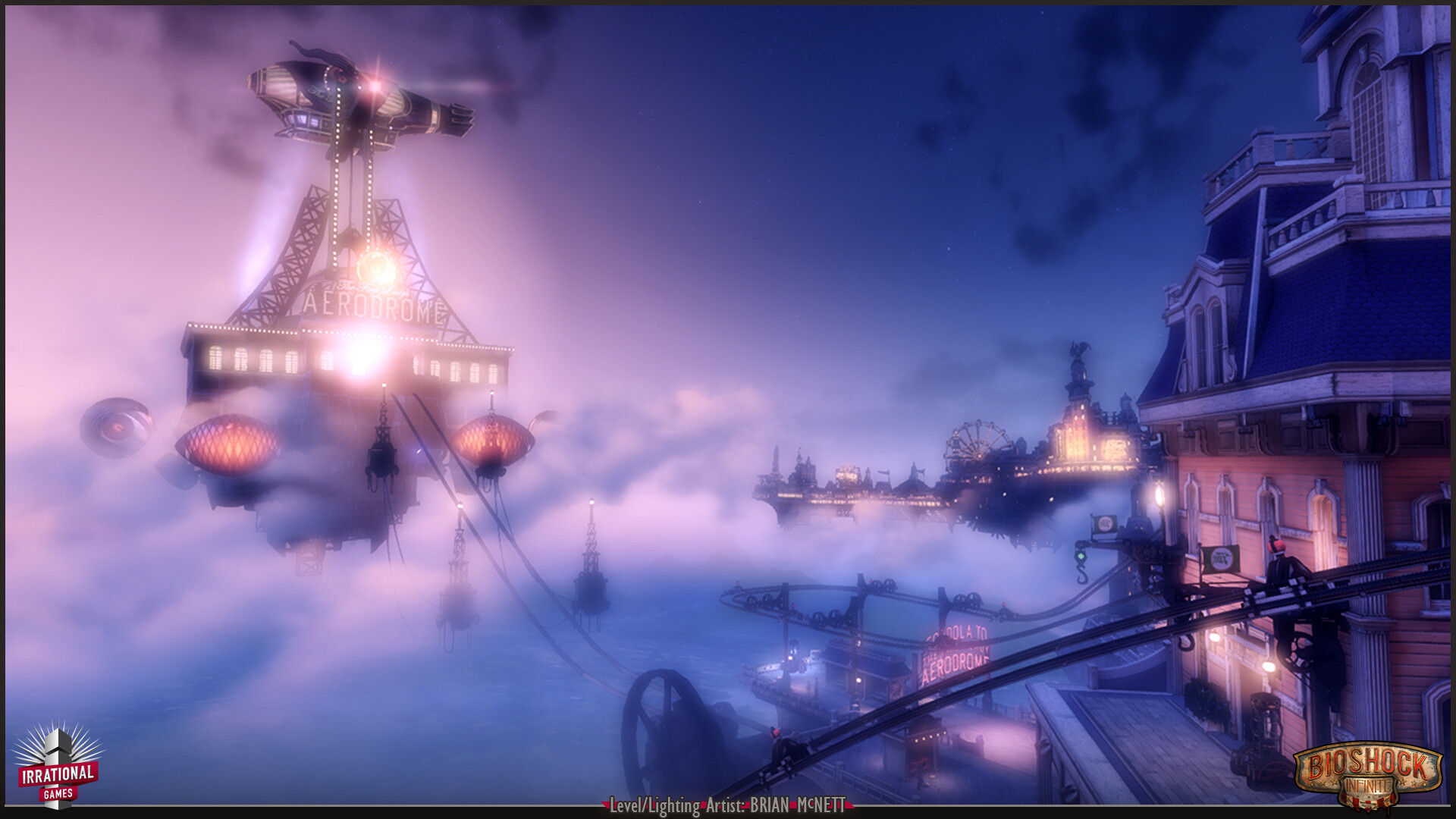 Brian McNett - Bioshock Infinite - Boardwalk - Level/Lighting Art