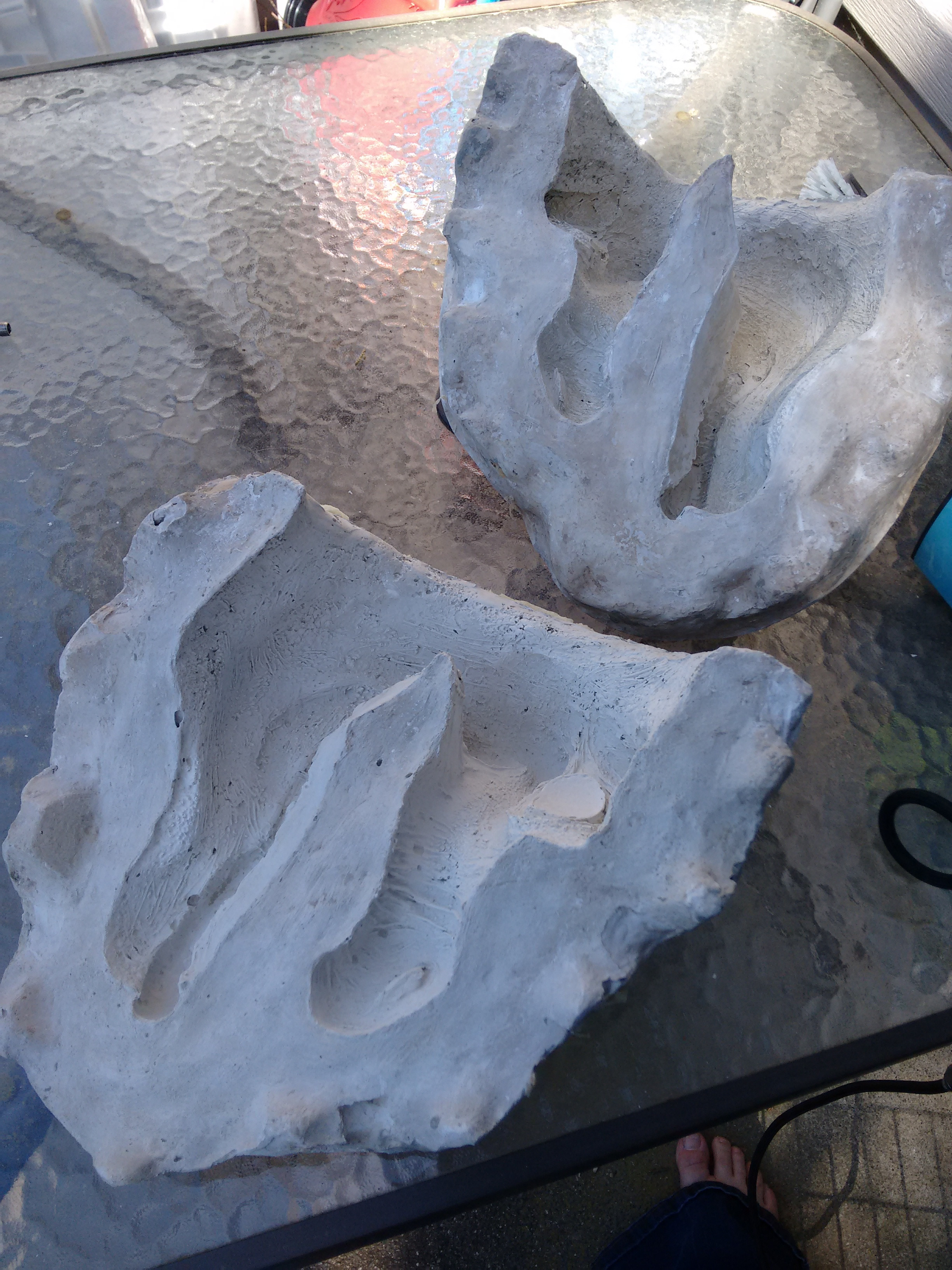 The plaster mold