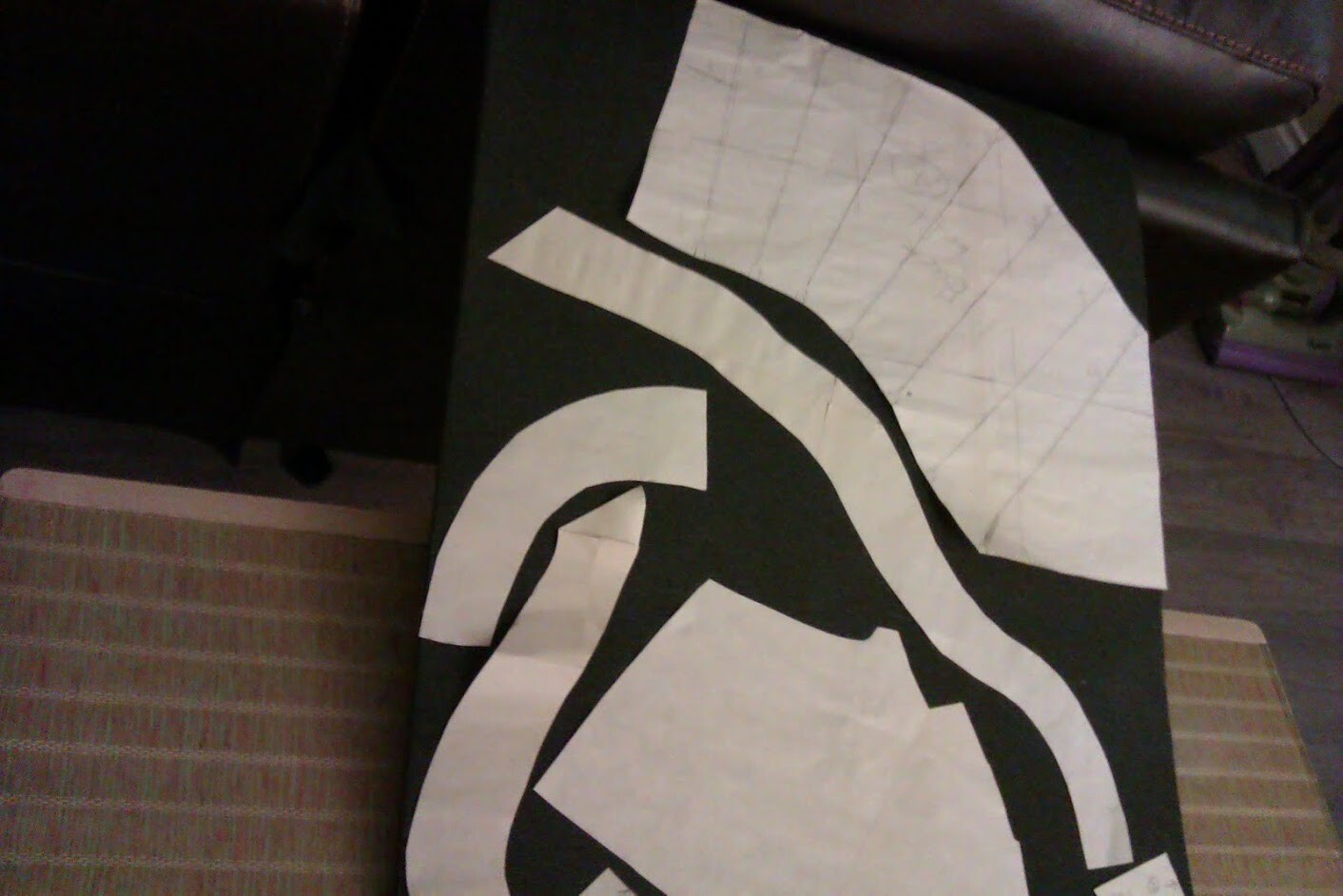 Foam patterns