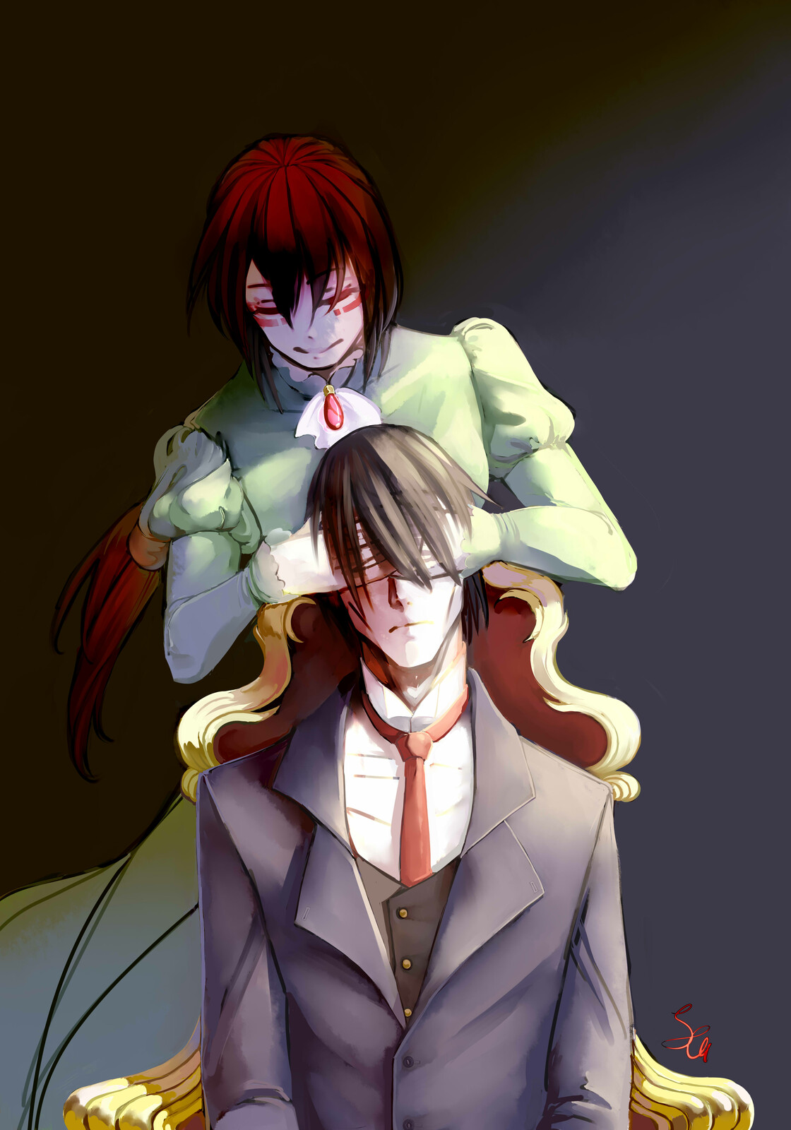 Artstation Blind Sarah Galbraith Since male characters in general usually get the neet treatment, and not the moe one, i think satou fits in this list perfectly. artstation blind sarah galbraith