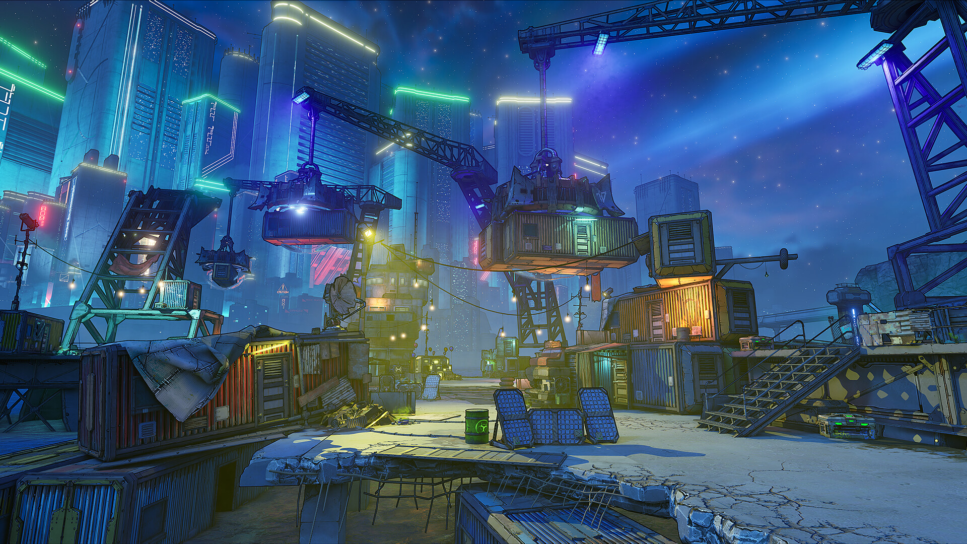 Бордерлендс локации. Borderlands 3 локации. Borderlands Promethea. Borderlands 3 City. Borderlands 3 пейзажи.