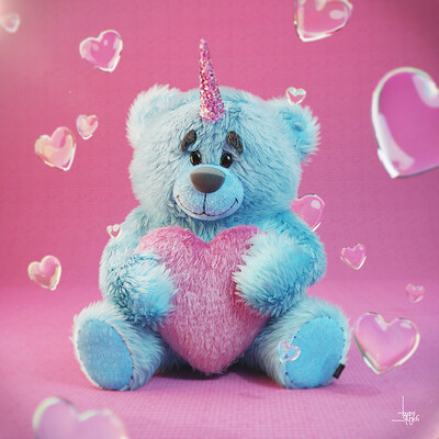 Michi brandstetter unicorn bear 03
