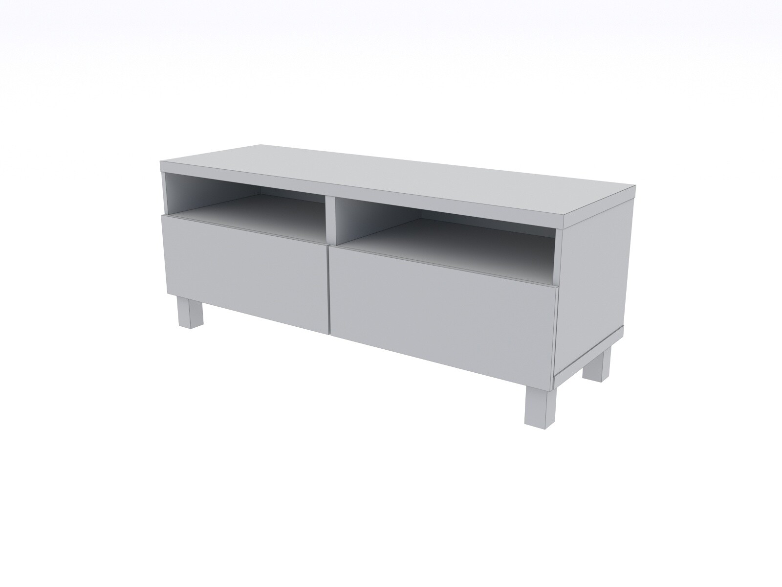 Ikea Besta Storage 3d Model Ikea Besta Burs 3d Warehouse