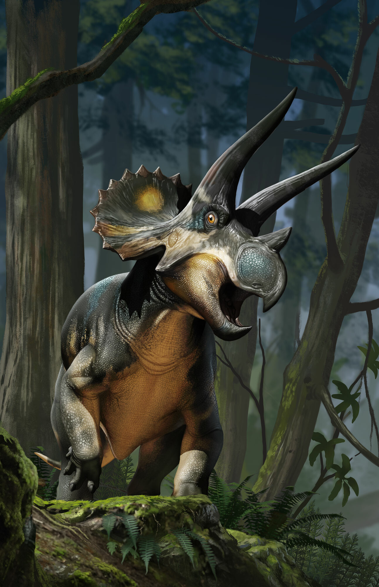 beasts of the mesozoic triceratops