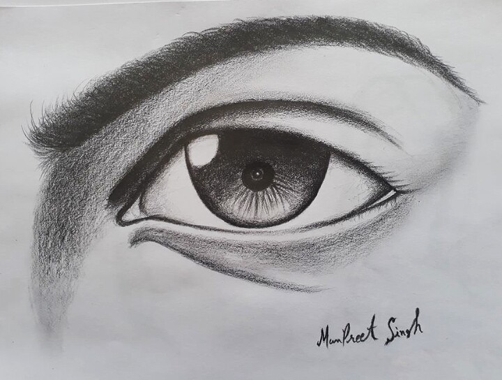 pencil drawings of eyes