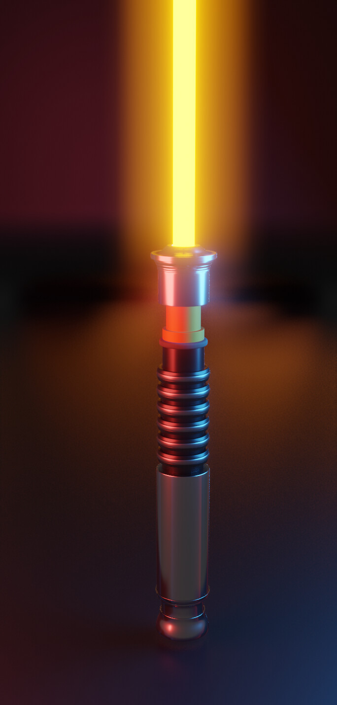 orange lightsaber