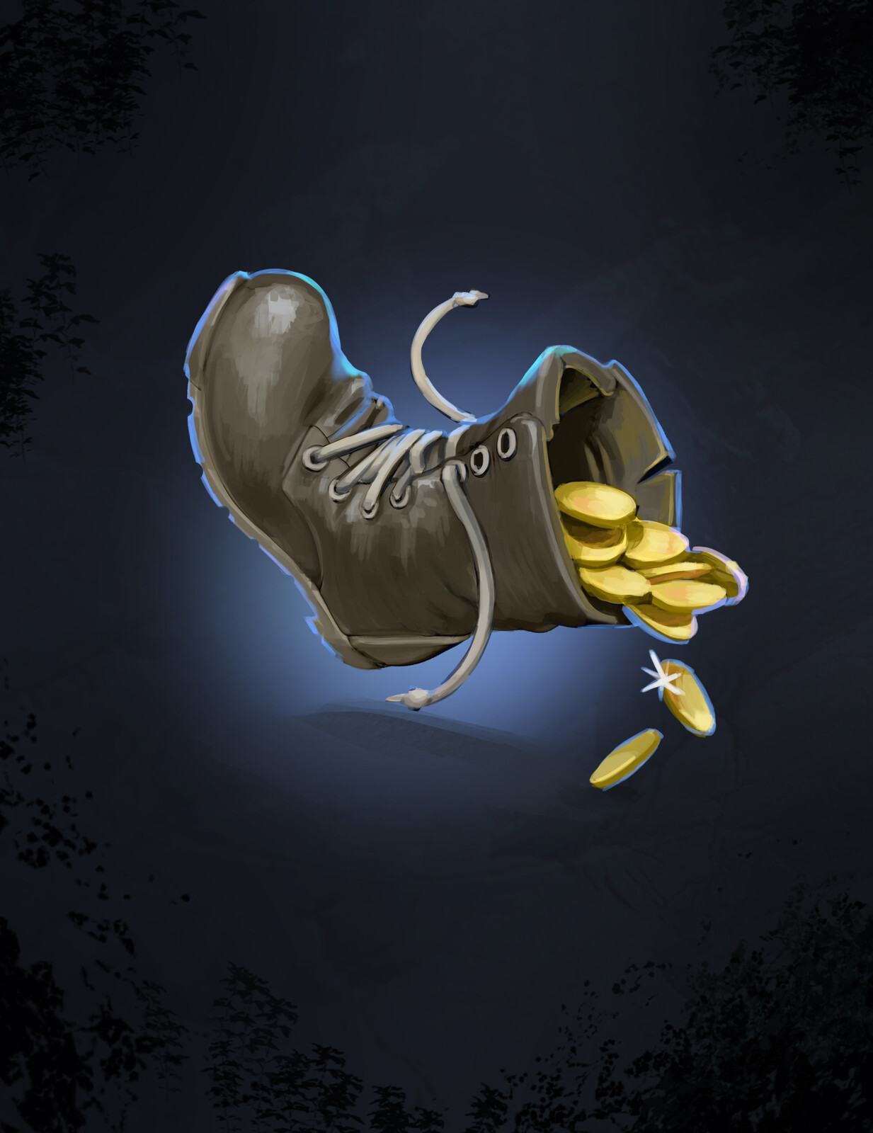 Gold boot. Not comfy, but useful.