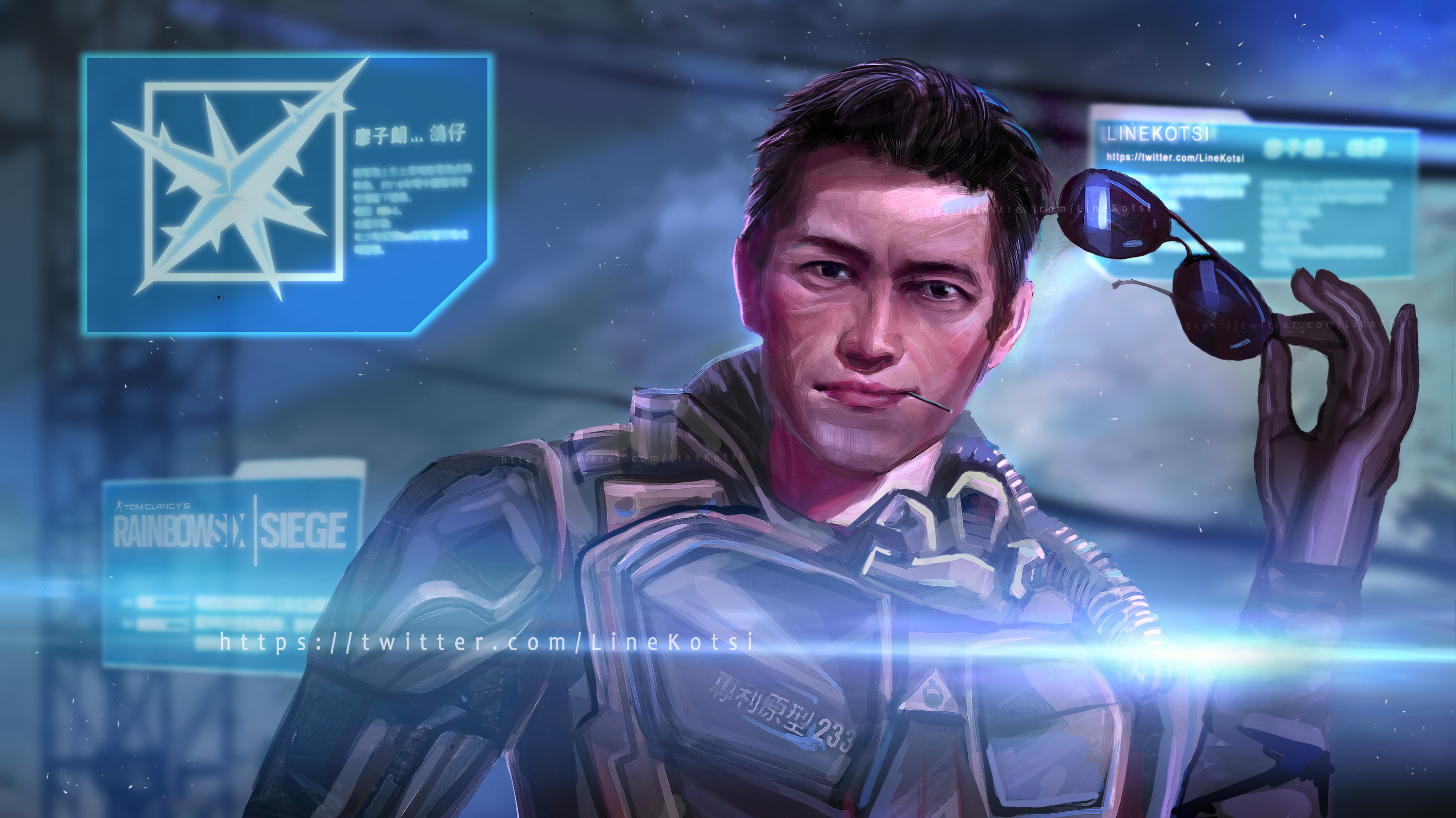 Artstation Lesion Elite Skin From Tom Clancy S Rainbow Six Siege Liya Bohnat