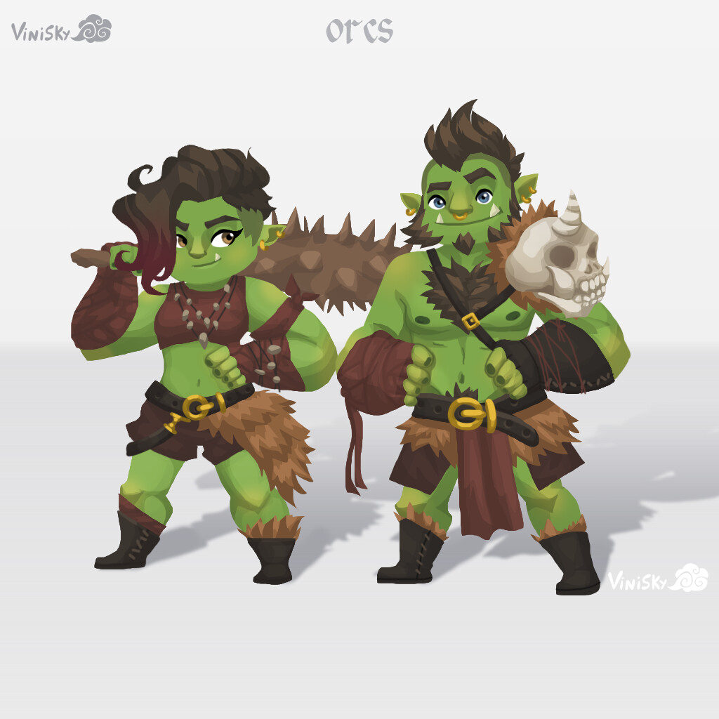 ArtStation - Orcs