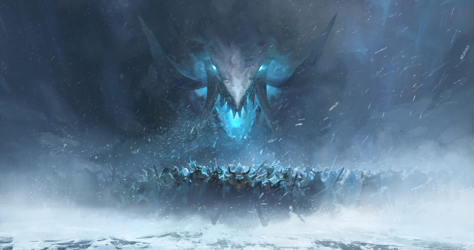 Artstation The Icebrood Saga Guild Wars 2 Zhengyi Wang