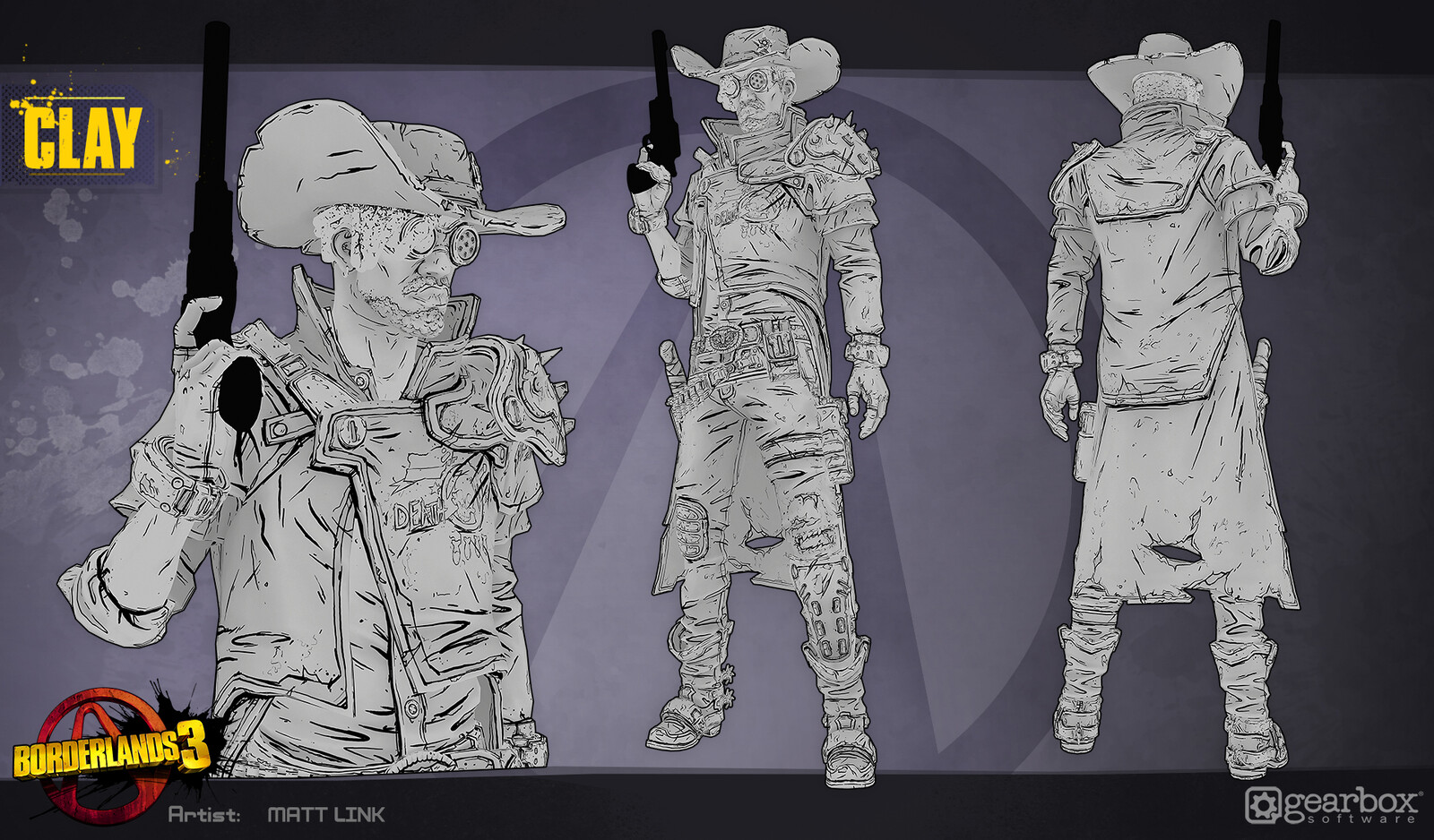 Matt Link Borderlands 3 Clay