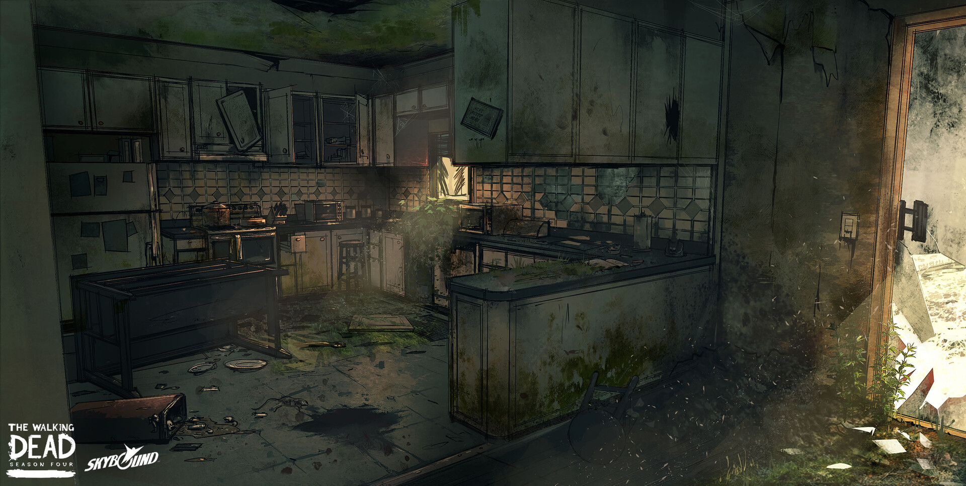 Joyce (Zhuosi) Xu Clementine's house revisited Walking Dead Telltale