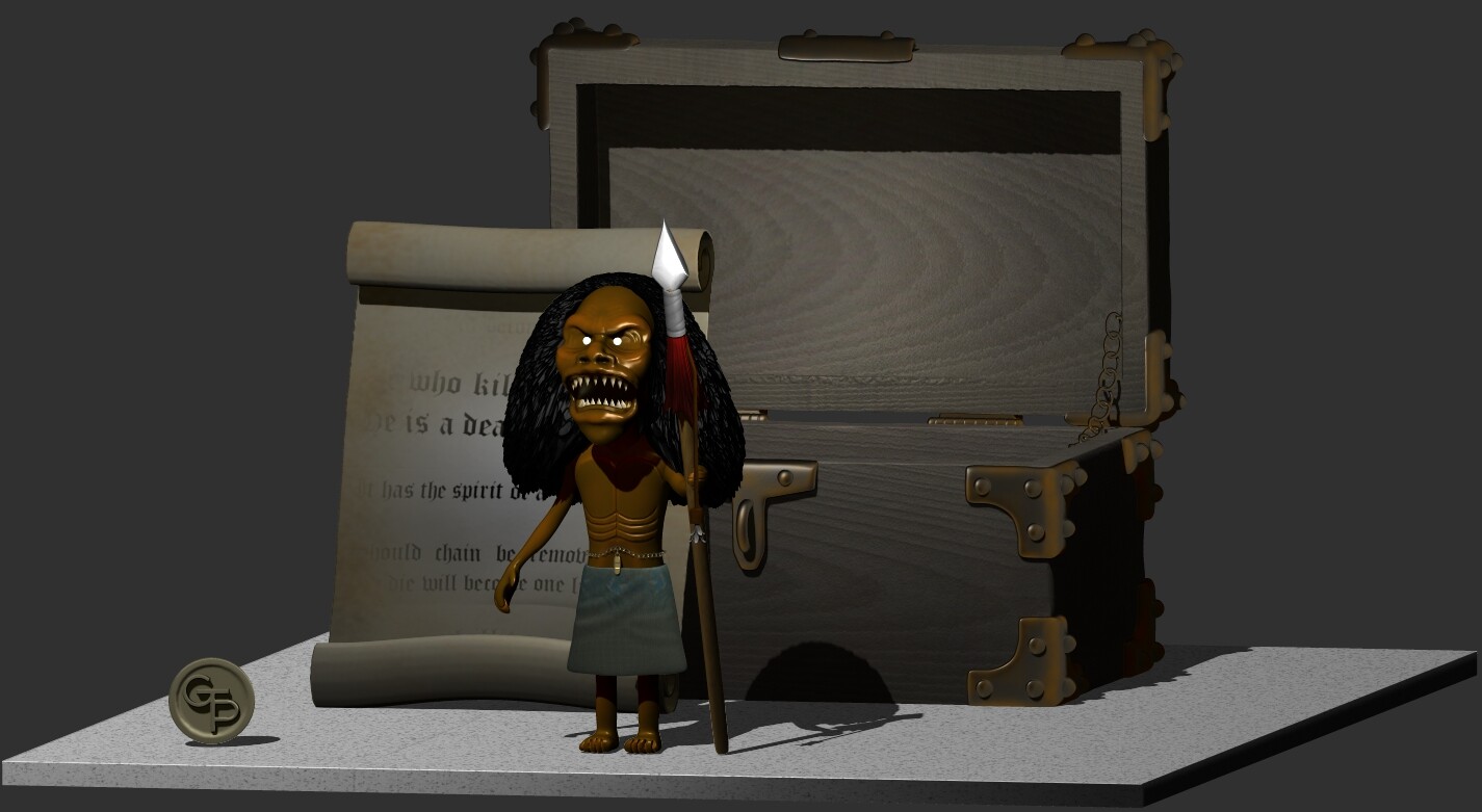 SF・ファンタジー・ホラー delitto Gilberto Tenorio-Pindter - Trilogy of Terror Fan Art - Zuni
