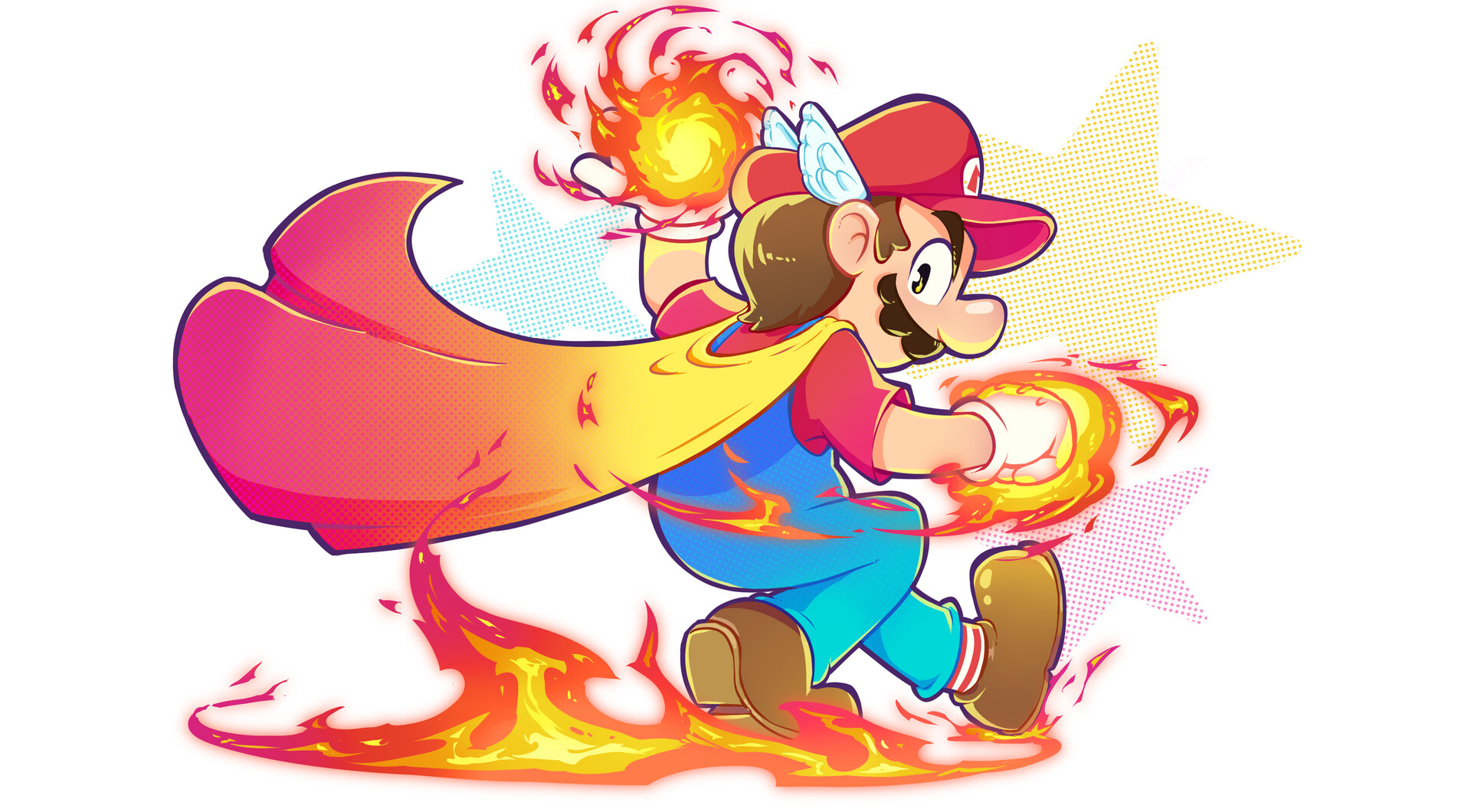 ArtStation Mushroom Kingdom Warriors Mario