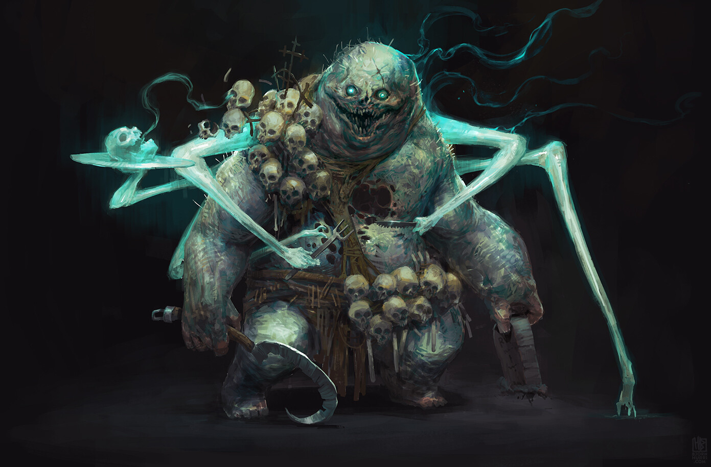 Artstation Dark Fantasy Vol 9 Bjorn Hurri