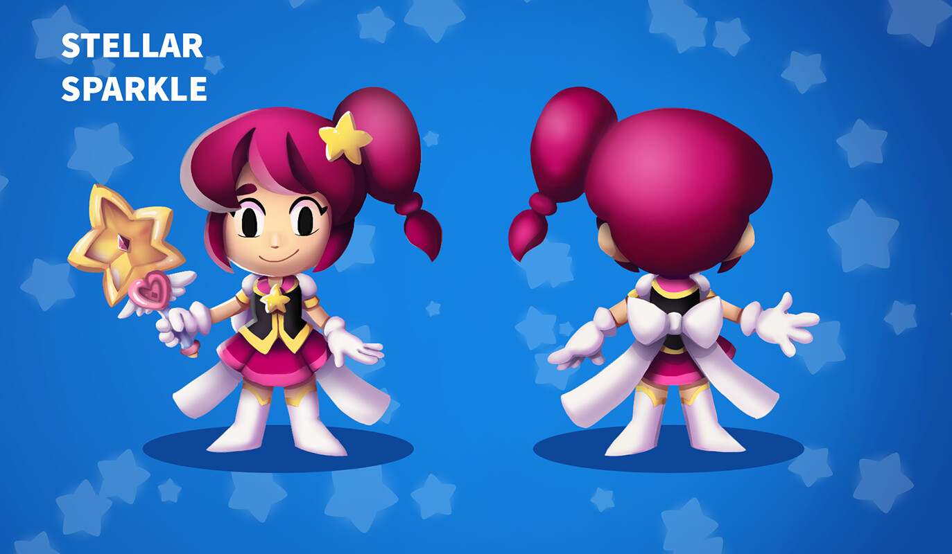 Hanne Kuntze Stellar Sparkle Brawl Stars Inspired Character