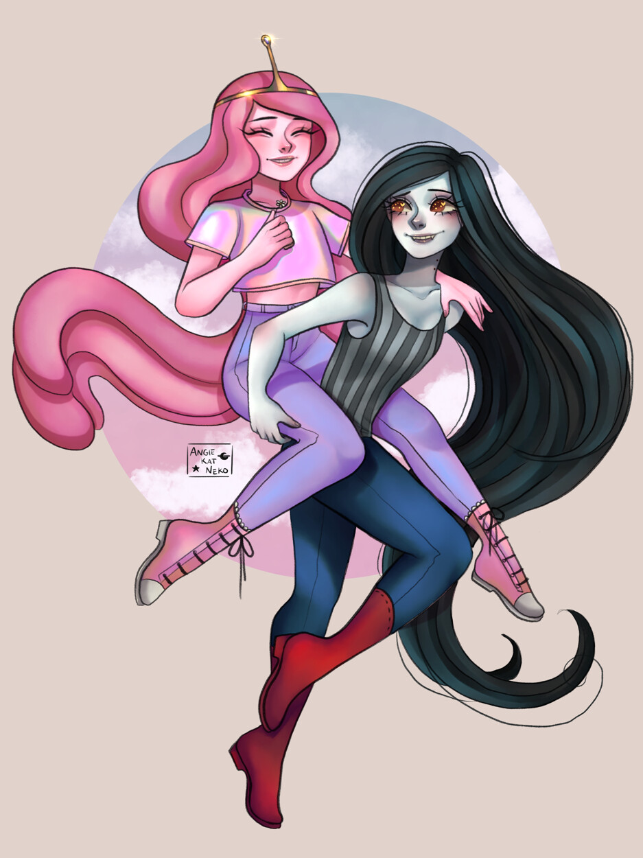 Princess bubblegum x shop marceline