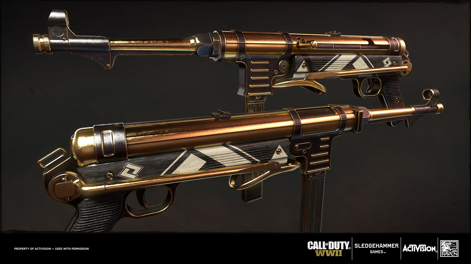 Artstation Mp40 Justin Lamperski Call of duty ww2 thompson: artstation mp40 justin lamperski