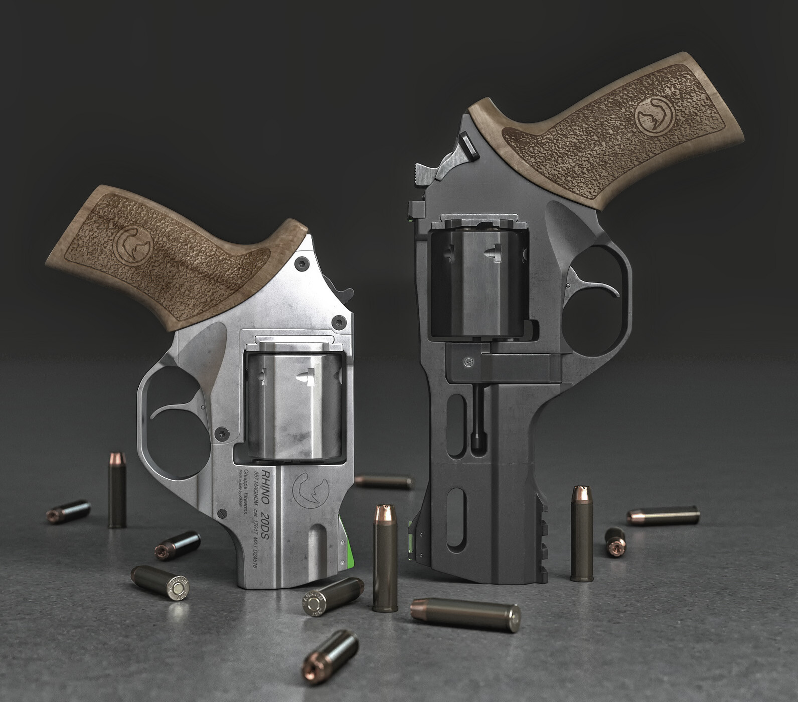 Chiappa rhino чертеж