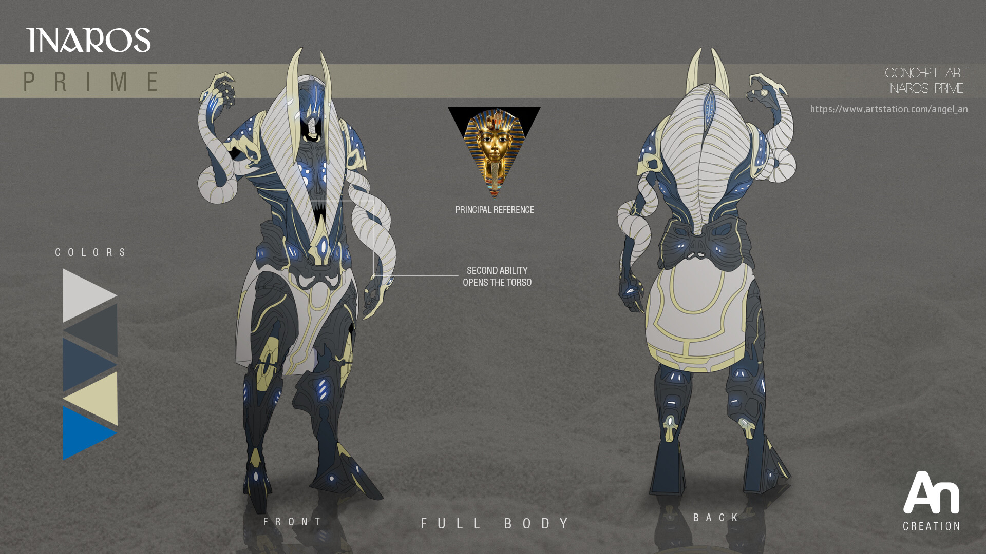 Artstation Inaros Prime Concept Art A N