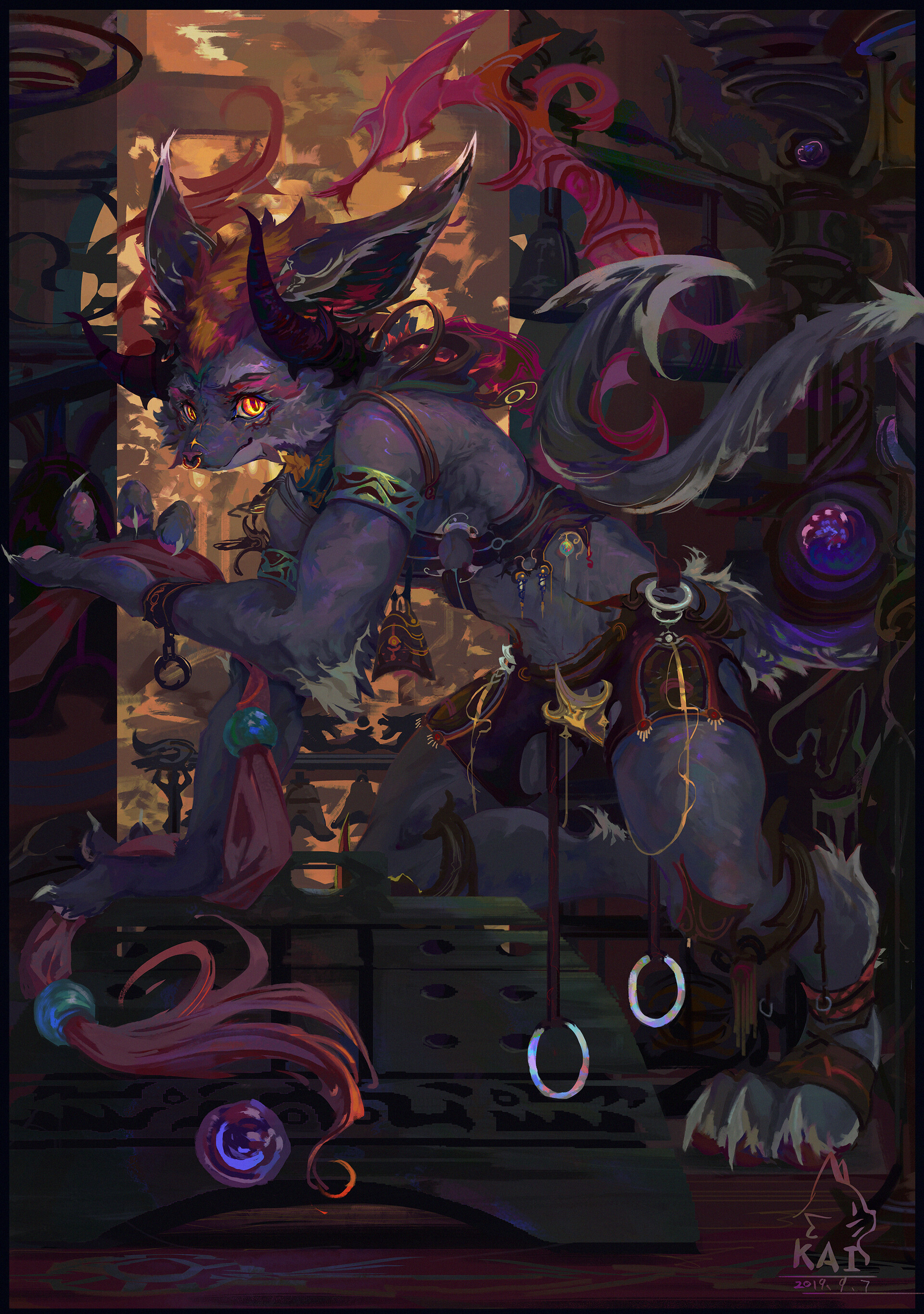 Artstation Éç« Neko Kai Samye novye tvity ot kaito neko (@akaitonekoneaw). artstation