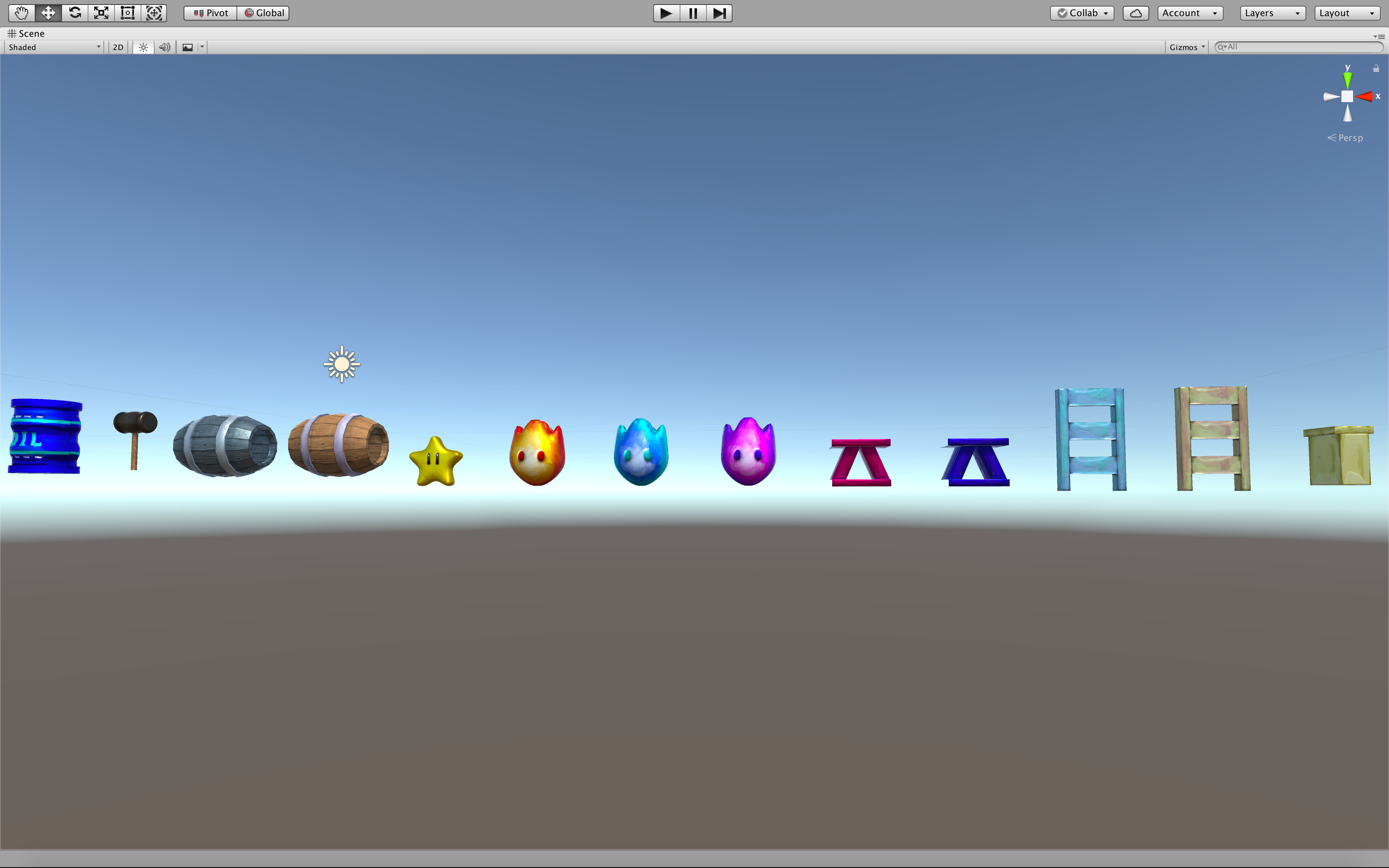 Final Assets in Unity