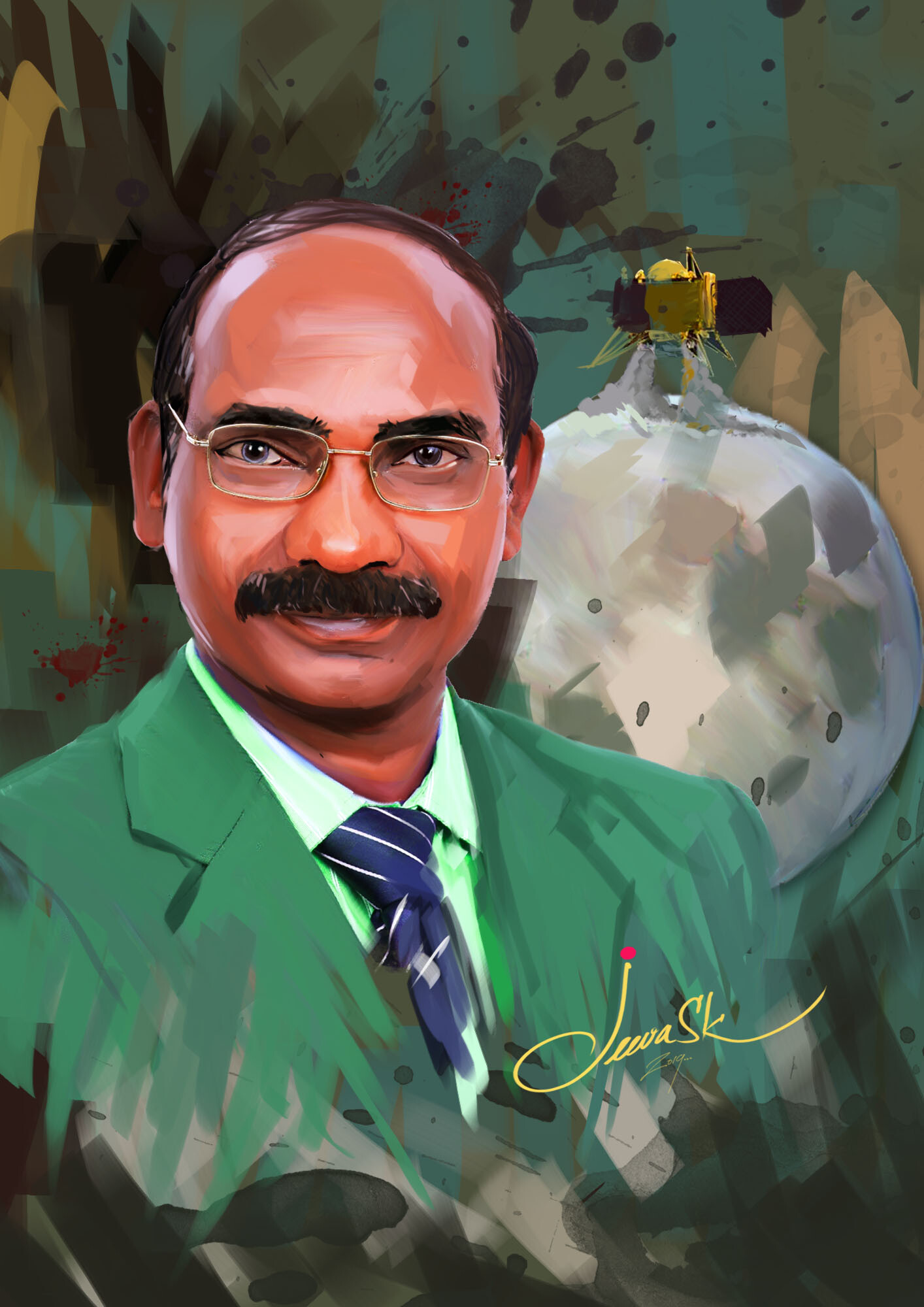 Artstation Sivan Sir Isro Jeeva Artist K sivan is the current chairman of isro ( indian space research organisation).