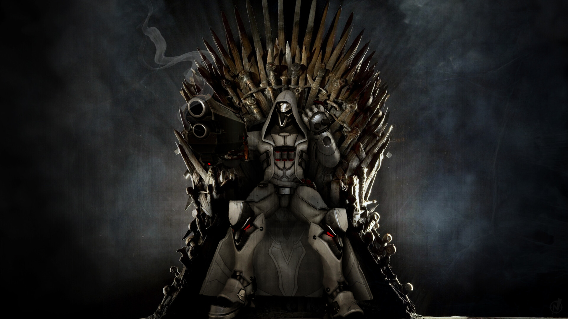 Artstation Overwatch Iron Throne Wallpaper Series All In