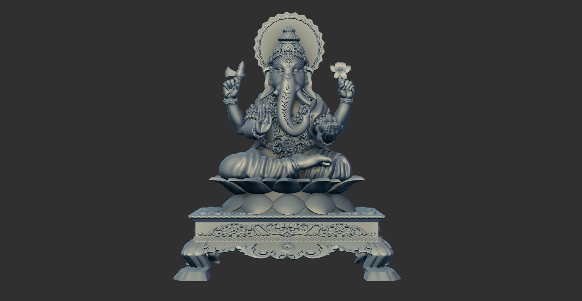ArtStation - Lord Ganesh- 3D Model
