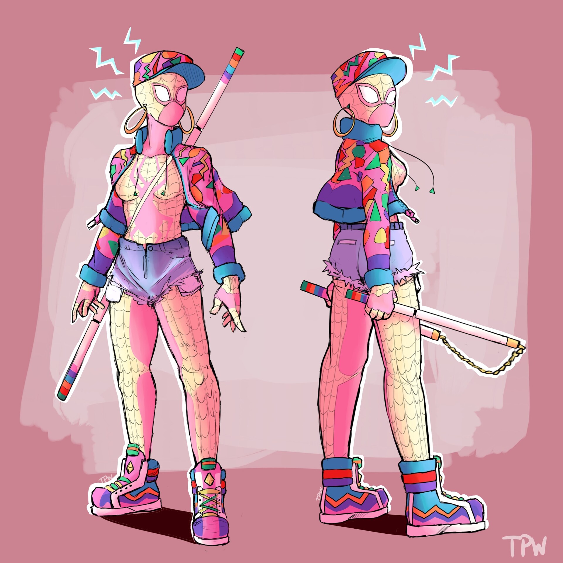Tianna Peters Williams Spider verse Oc: Buzzy Tianna Peters Williams Spider verse Oc: Buzzy