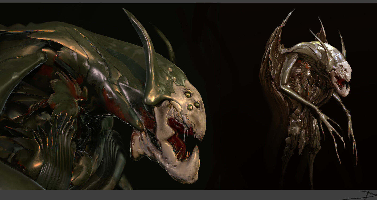 and the creature