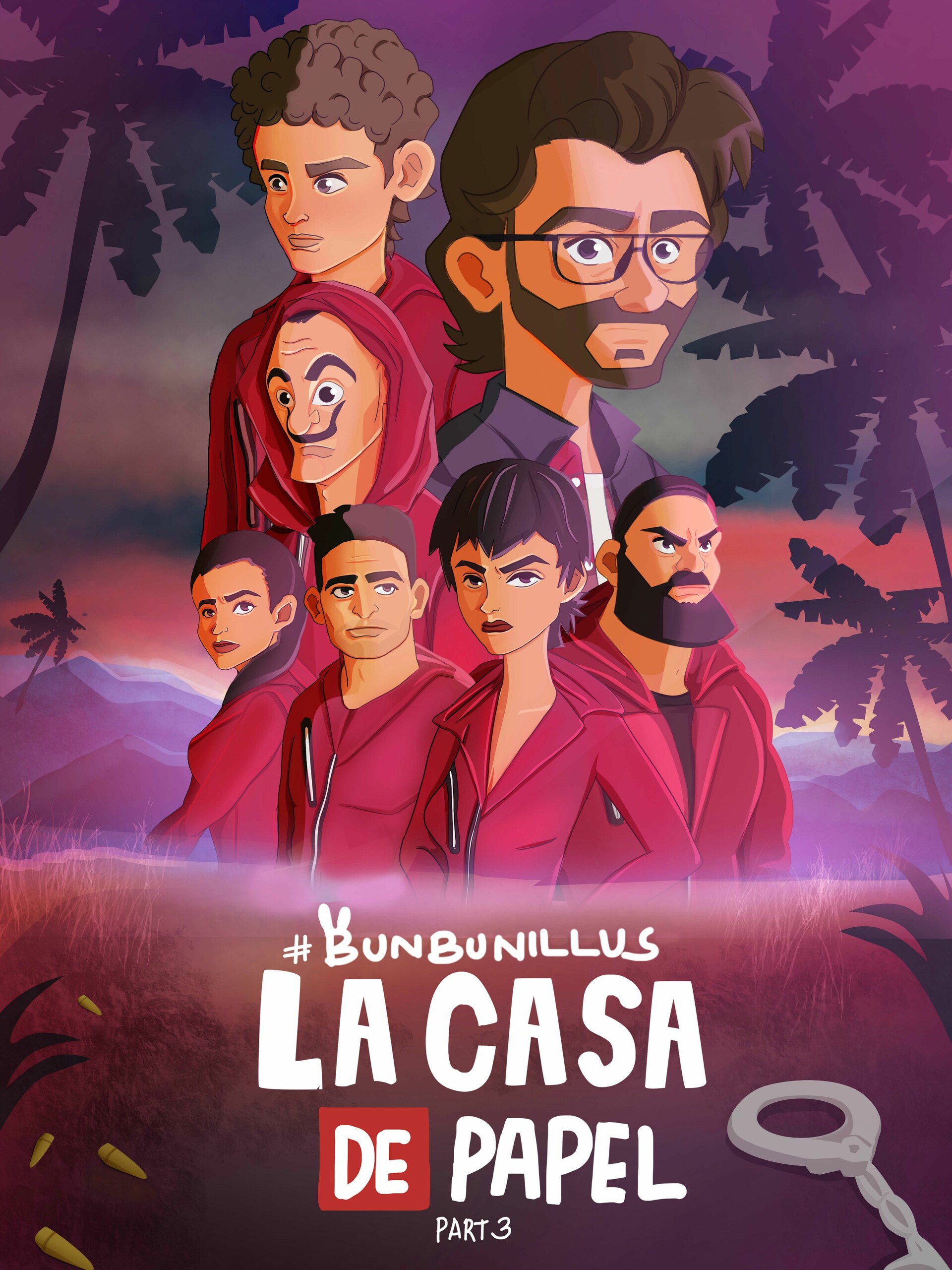 Artstation La Casa De Papel Money Heist Fan Art Poster Jaira R