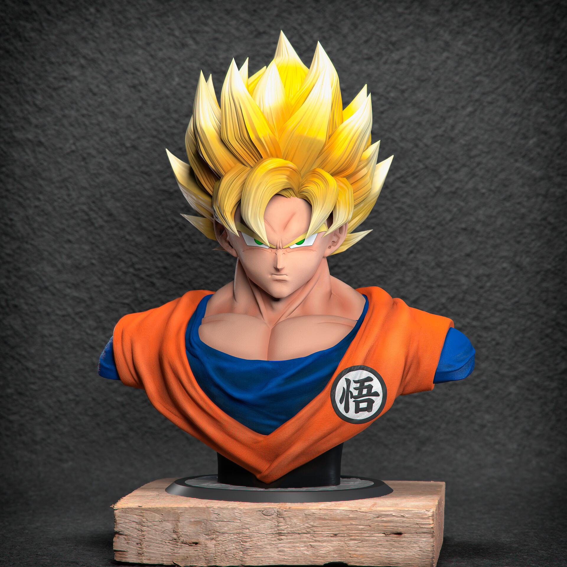 Artstation Son Goku Guillaume Vanson
