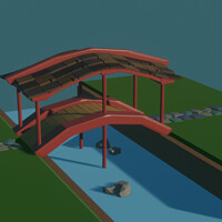 Artstation Low Poly Well Bcit 3d Modeling Art And Animation Portfolio Piece Evan Barnett