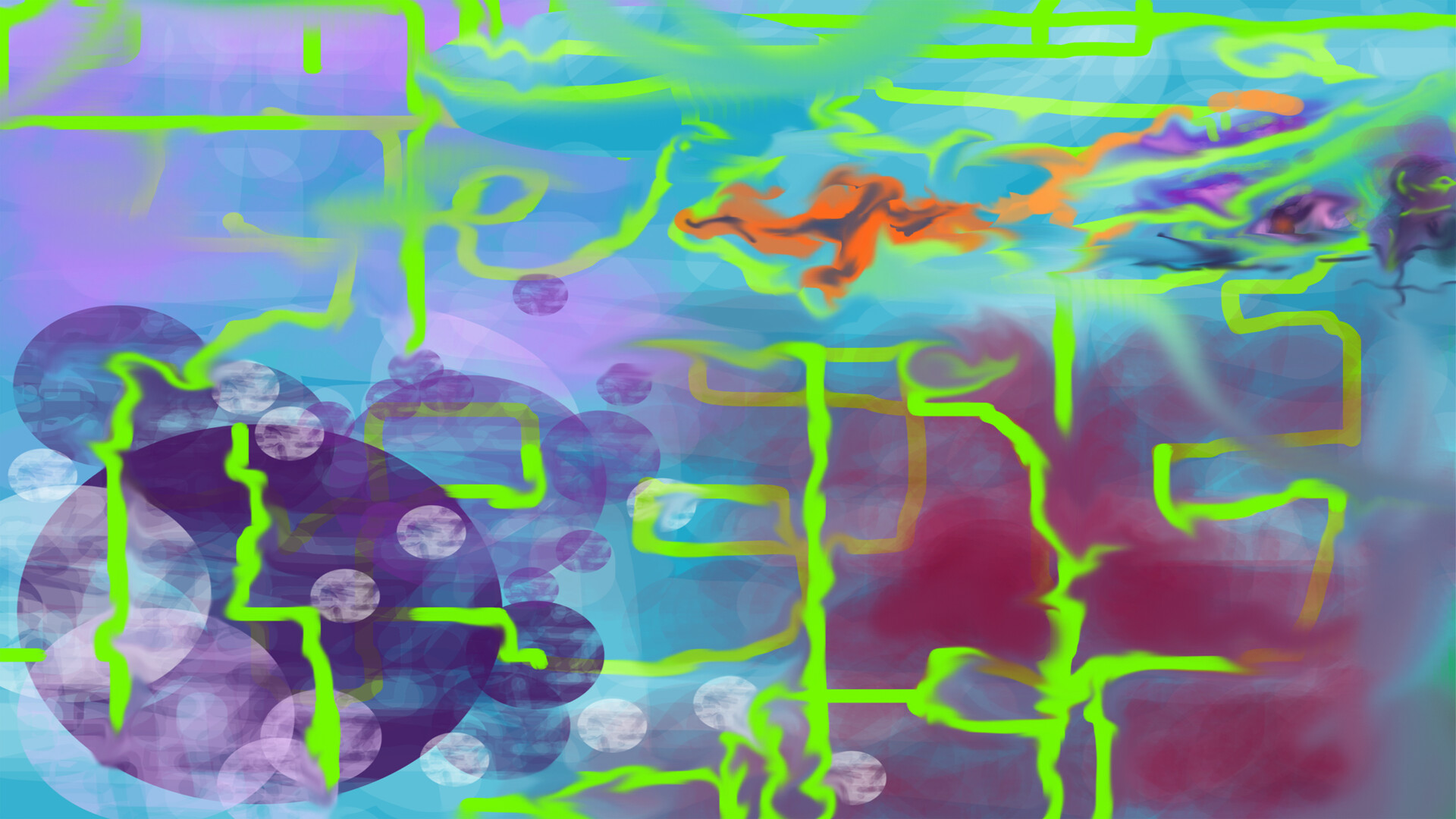 Paola Flores Abstract Non Figurative Non Representational