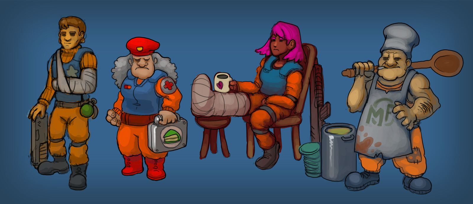 Home base NPC's