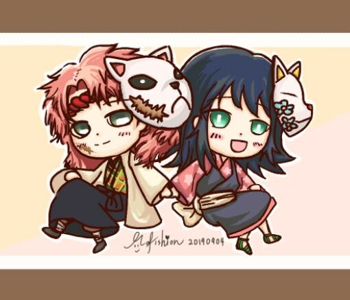 Artstation Kimetsu No Yaiba Sabito Makomo 鬼滅之刃錆兔真菰 Mofishion Hf Artstation Kimetsu No Yaiba Sabito Makomo 鬼滅之刃錆兔真菰 Mofishion Hf