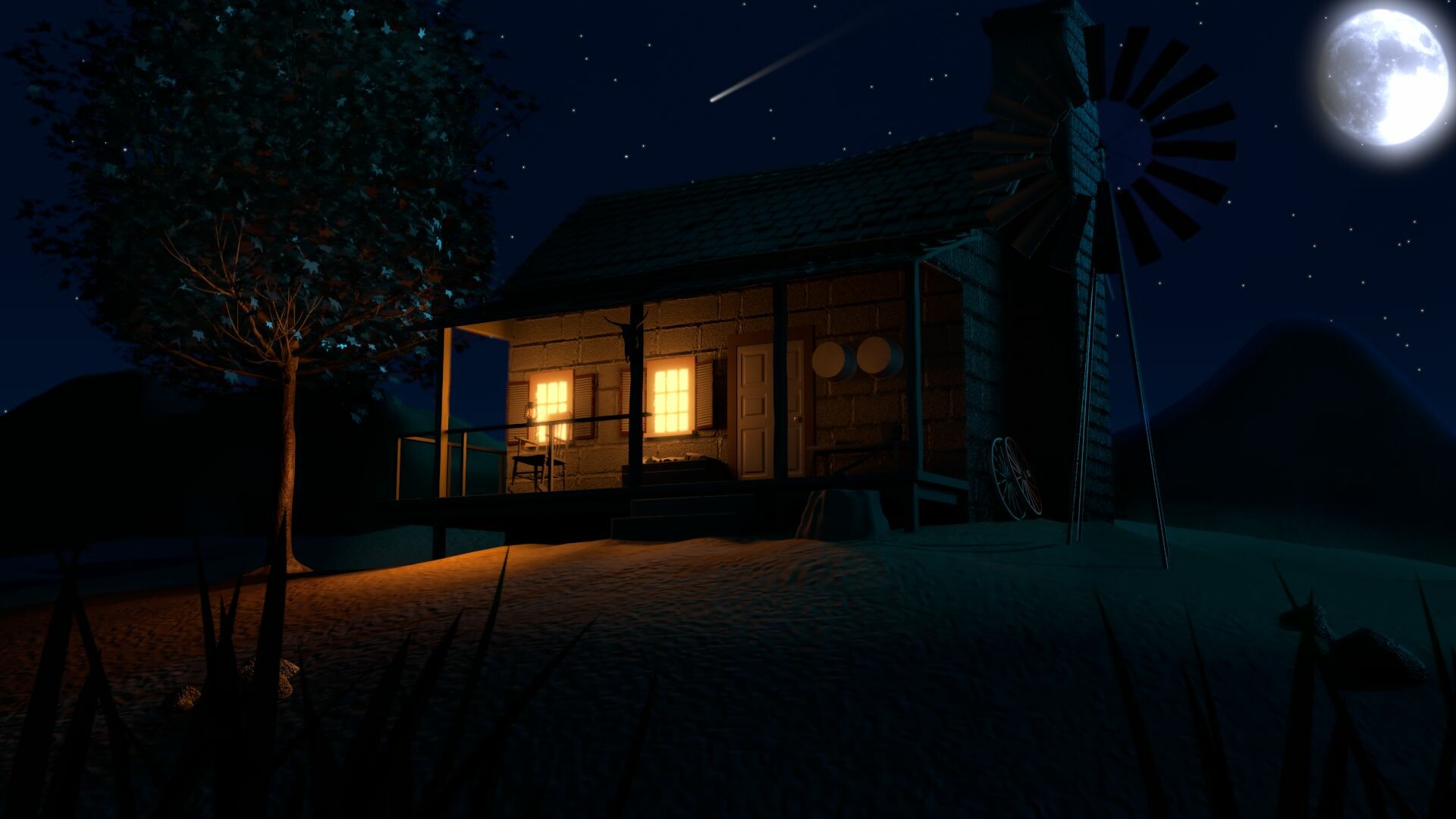 Cabin clearance night light