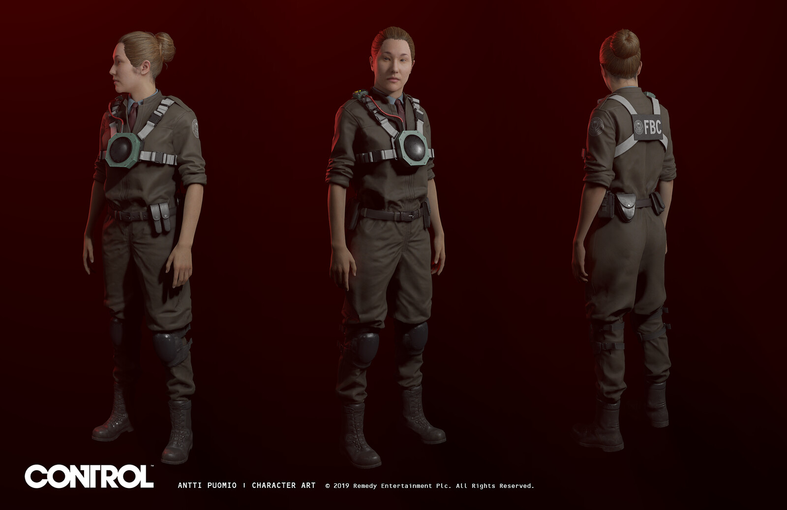 Antti Puomio Control character art