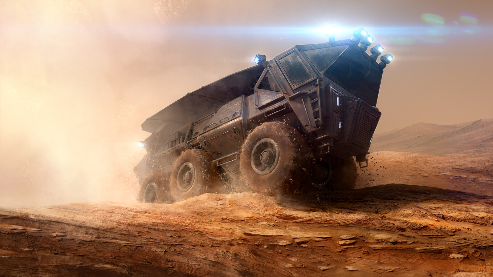 Conqueror | Mars vehicle concept