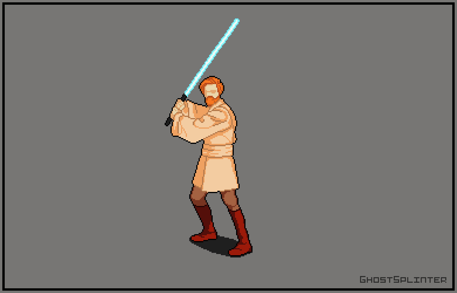 Artstation Obi Wan Kenobi Ghost Splinter