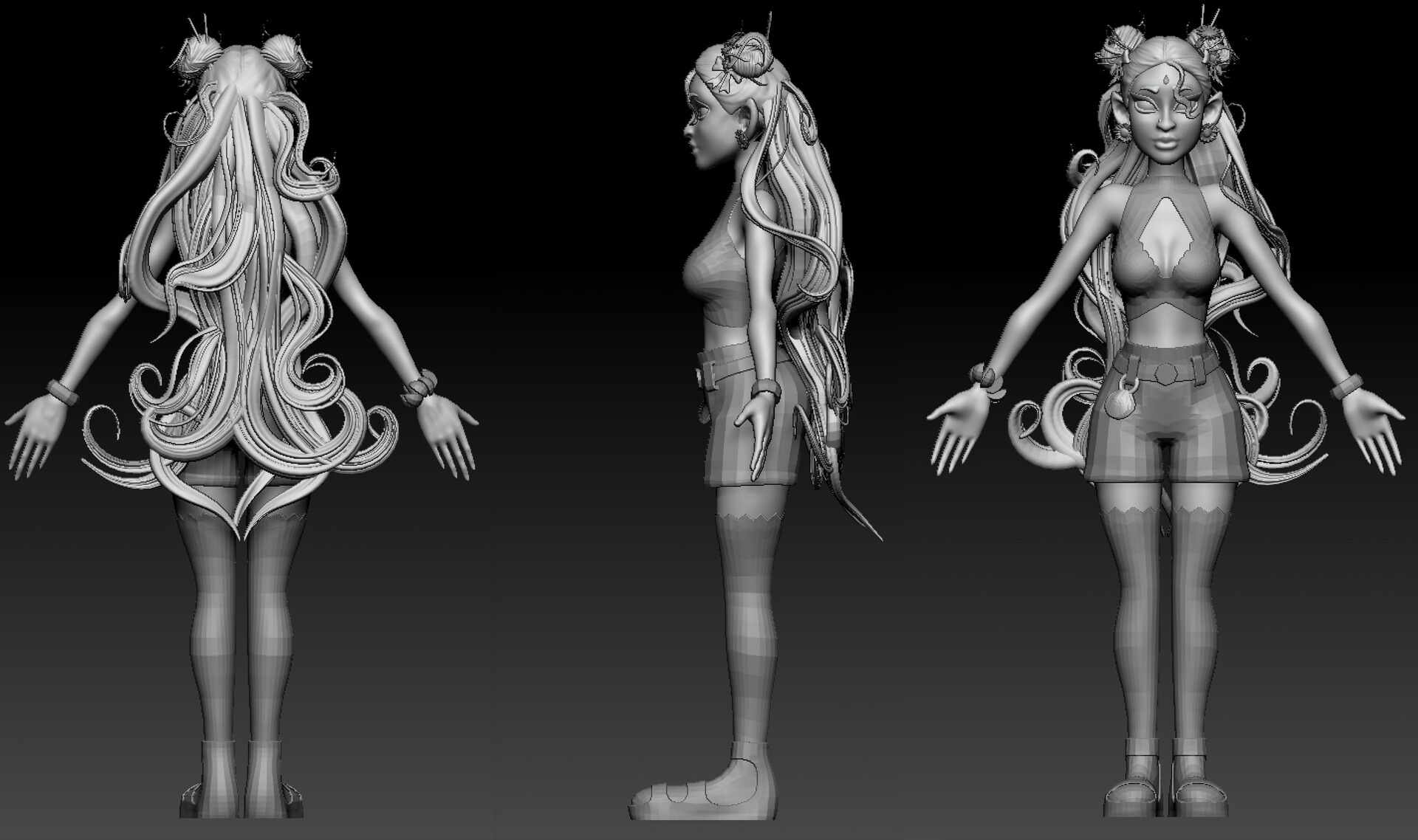 Artstation 3d Model From Reference For Modeling Class Joyce Perez