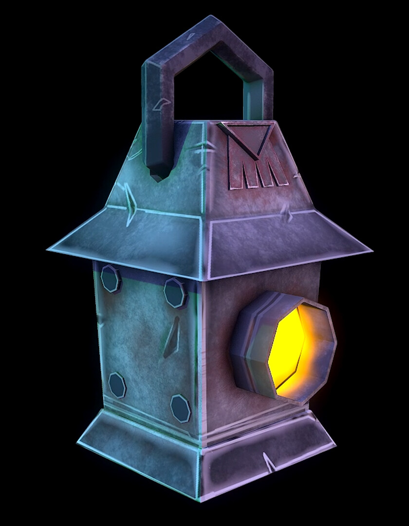 Download Artstation Stylized Lantern 3d Abhijit Guha