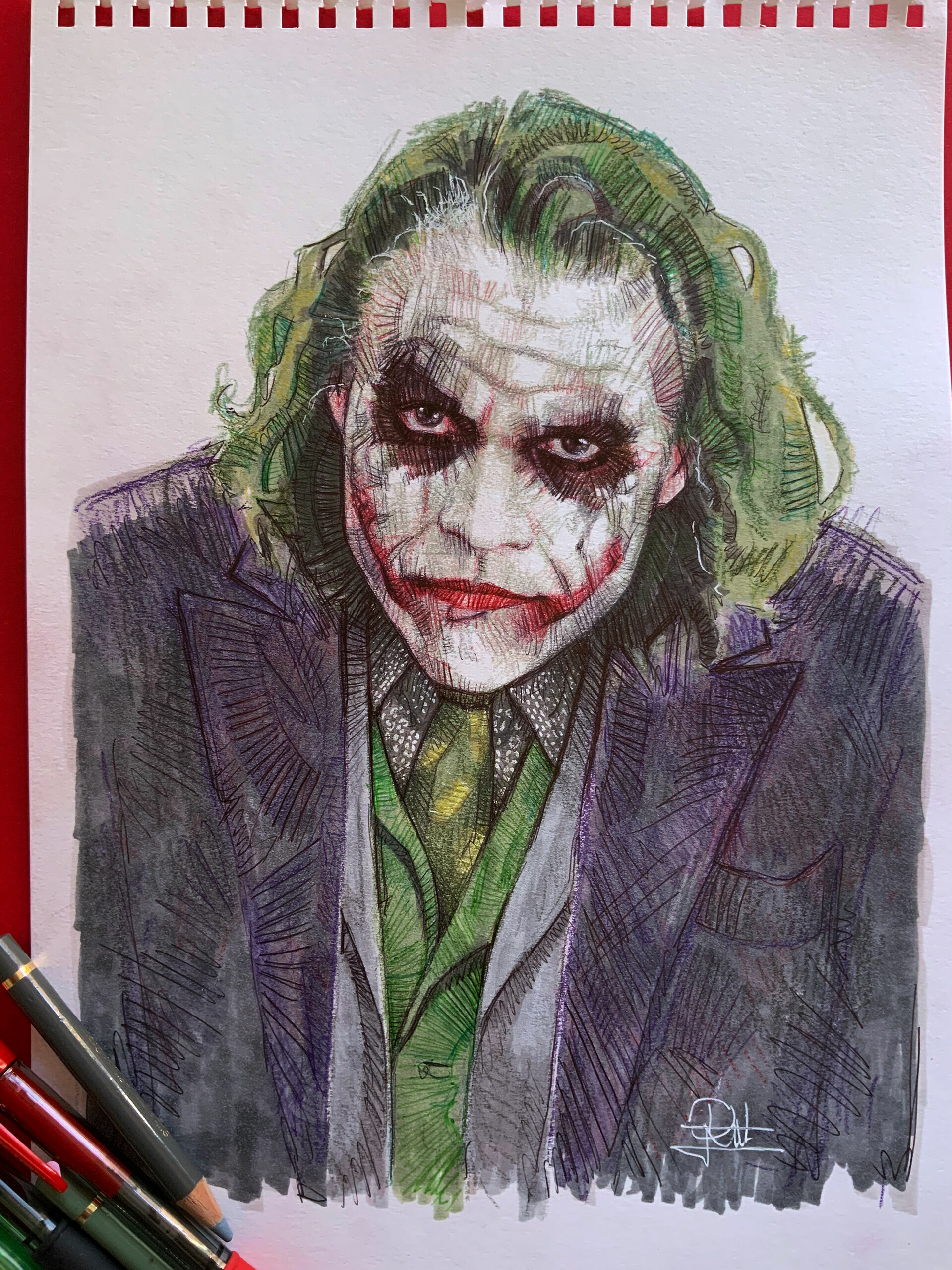 Artstation - Joker (Heath Ledger)