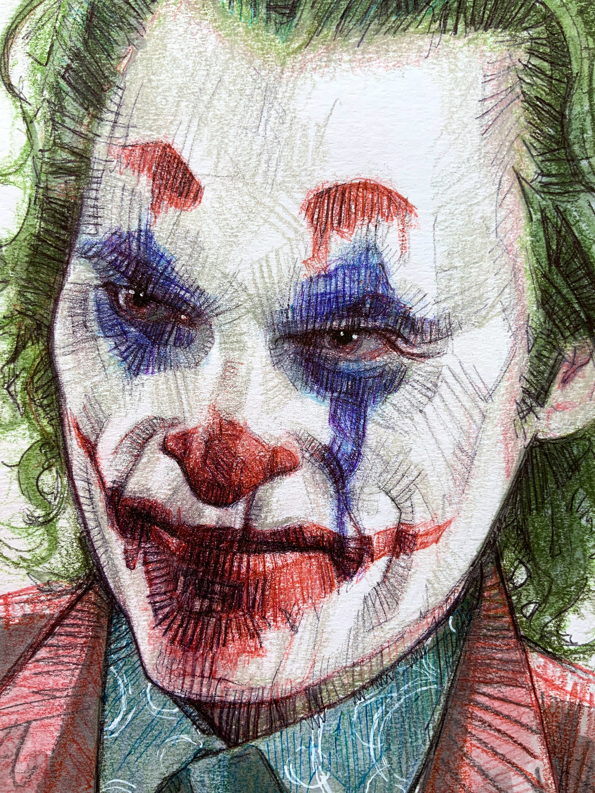 Artstation Joker Joaquin Phoenix Rebeca Puebla