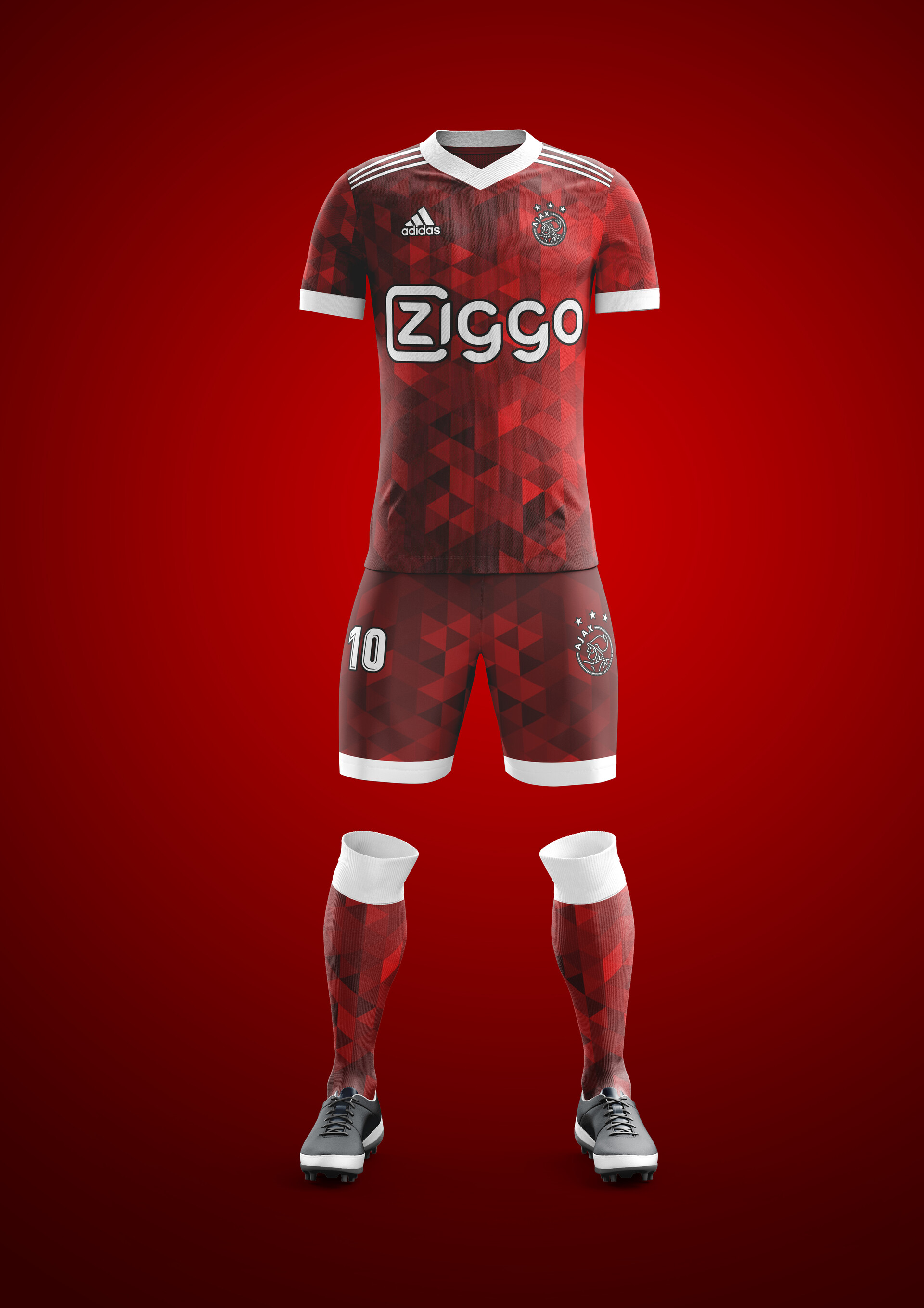 Youssef Makker Ajax Amesterdam Home Kit