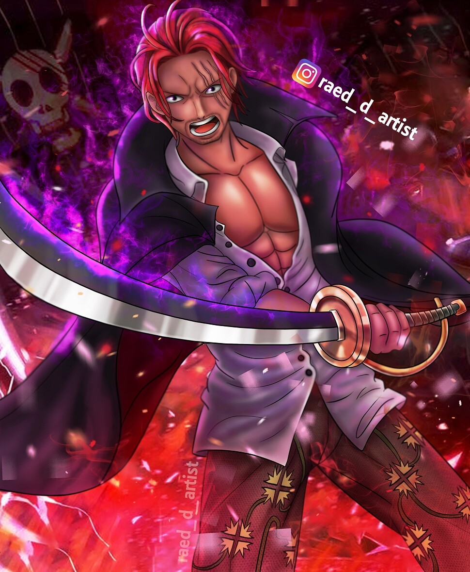 Raed D Artist Red Hair Shanks One Piece Raed D Artist Red Hair Shanks One Piece
