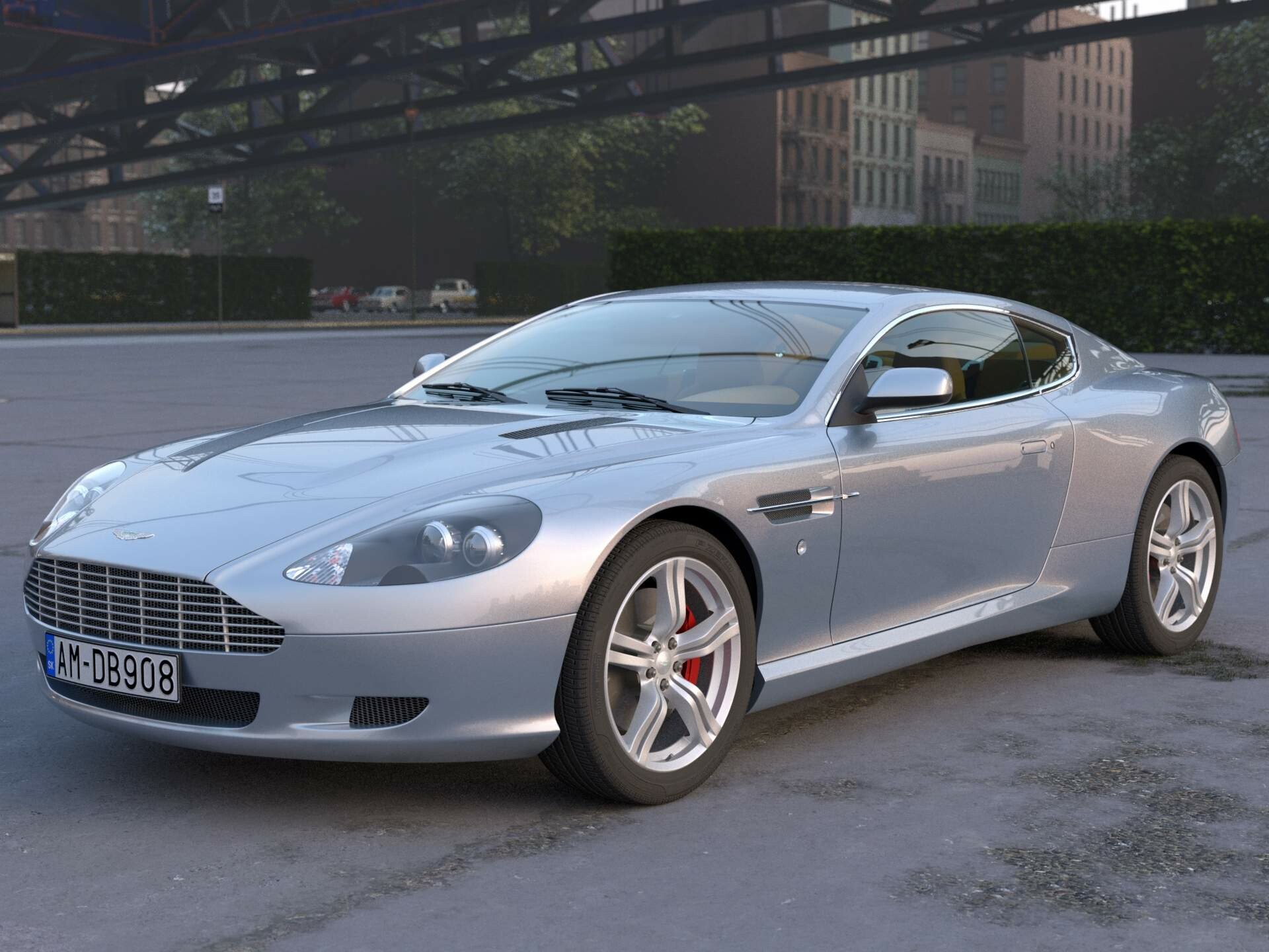 Artstation Aston Martin Db9 2008 Renderhub 3d Models