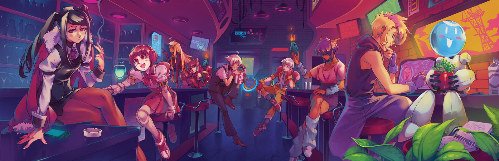 The gatefold, which consisted of four separate panels!